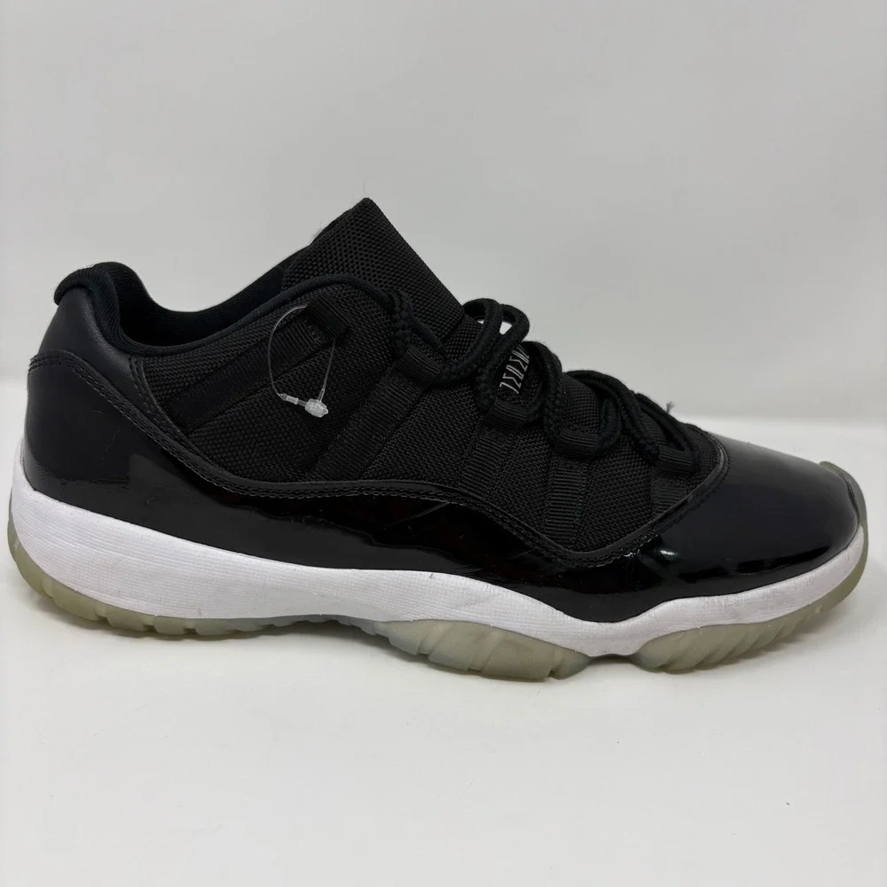 Jordan Air Jordan 11 Retro Low Men's Size 9.5 Black Shoes Sneakers (FV5104-004)